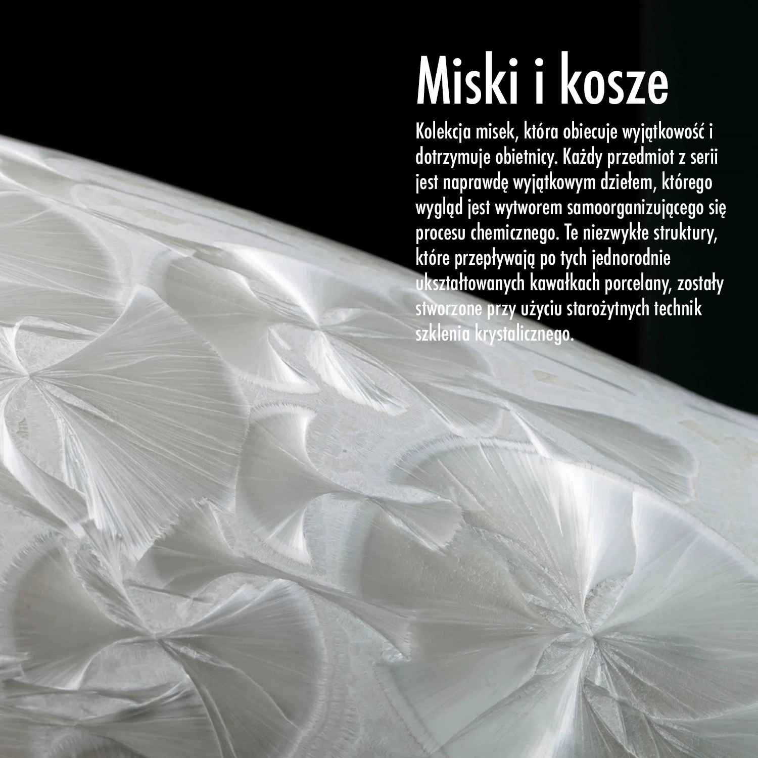 Porcelanowe miski i kosze od Furstenberga