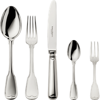 Zestaw posrebrzanych sztućców 30 el.