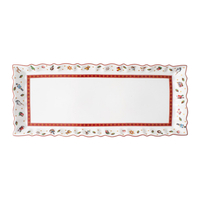 Talerz na ciasto prostokątny