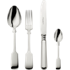 Zestaw posrebrzanych sztućców 4 el.