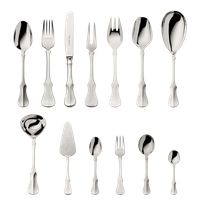 Zestaw srebrnych sztućców 69 el.