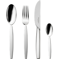 Zestaw posrebrzanych sztućców 24 el.