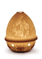 Litofania Madonna z kwiatami