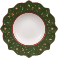 Talerz głęboki zielony