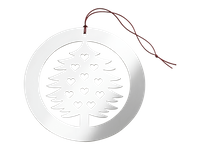 Ozdoba świąteczna posrebrzana Choinka 2