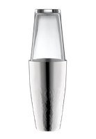 Shaker posrebrzany ze szklanką