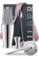 Zestaw upominkowy posrebrzany Coctail 4el.