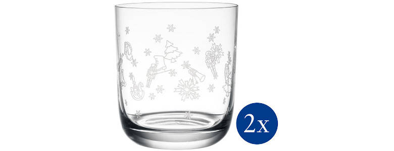 Szklanki niskie 2 szt.