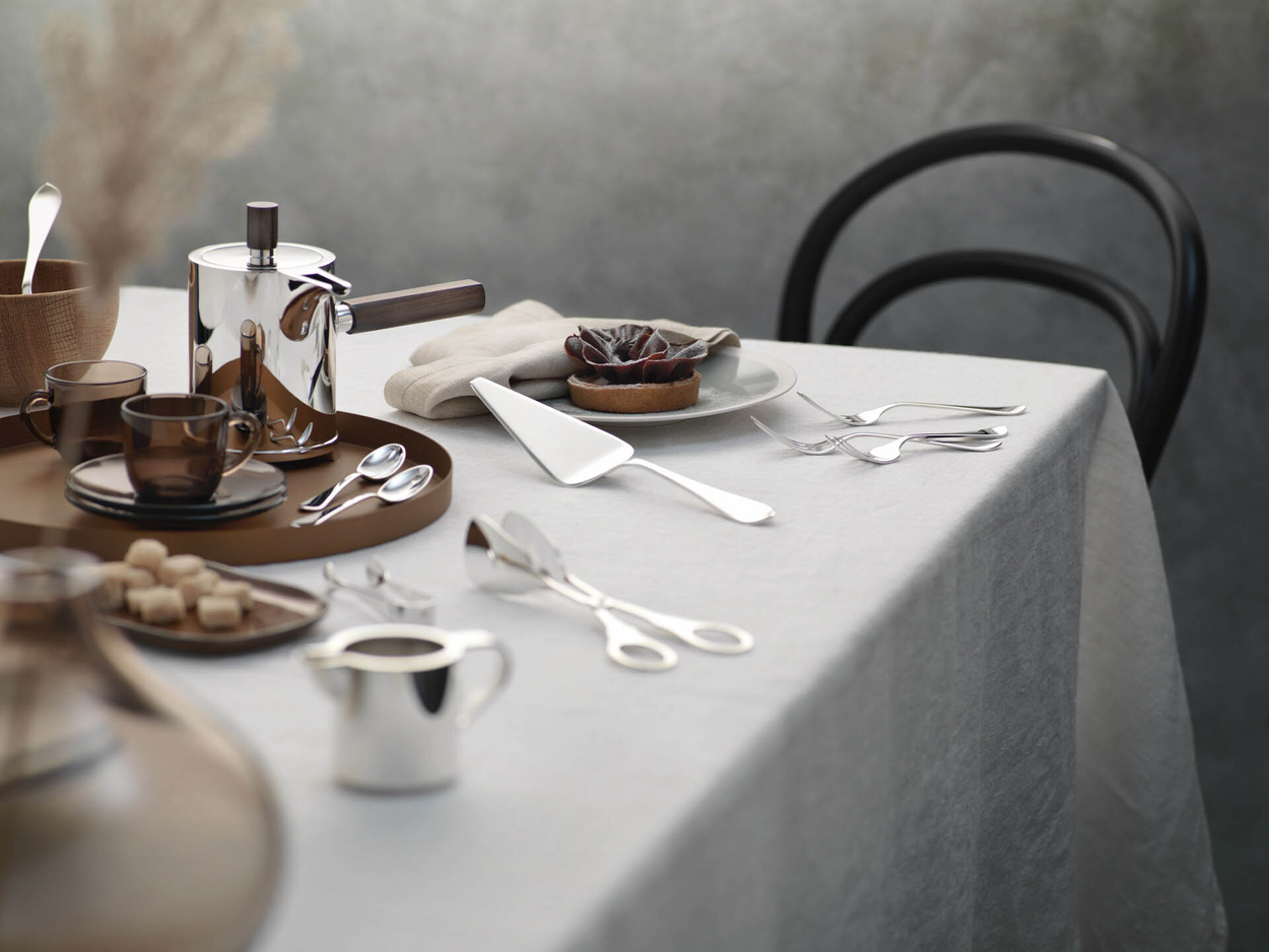 Zestaw posrebrzanych sztućców 24 el.