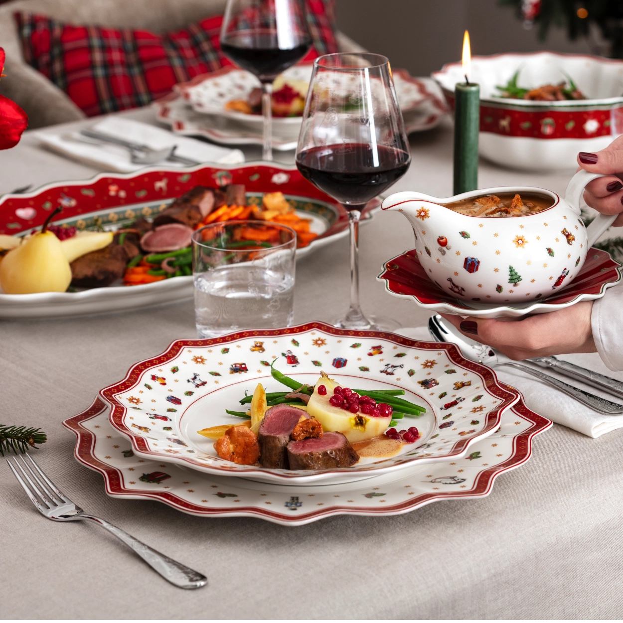 Zestaw obiadowy 12 el.