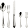 Zestaw srebrnych sztućców 30 el.