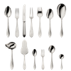 Zestaw posrebrzanych sztućców 69 el.