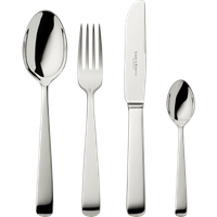 Zestaw posrebrzanych sztućców 24 el.