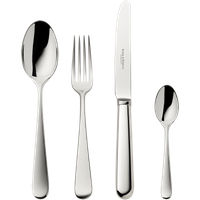 Zestaw srebrnych sztućców 4 el.
