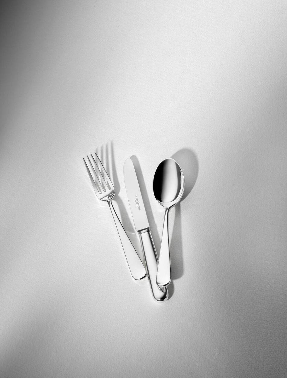 Zestaw posrebrzanych sztućców 24 el.