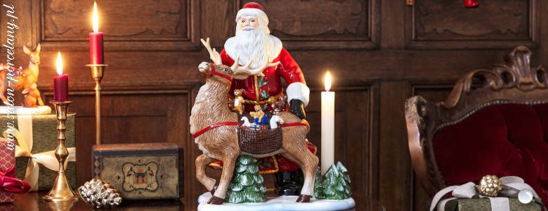 Świecznik św. Mikołaj i Jeleń
