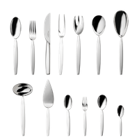 Zestaw posrebrzanych sztućców 39 el.
