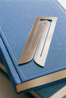 Zakładka do książki srebrna – mężczyzna