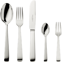 Zestaw srebrnych sztućców 30 el.