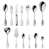Zestaw posrebrzanych sztućców 69 el.