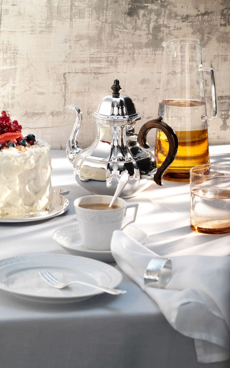 Srebrny dzbanek do kawy 1.5l