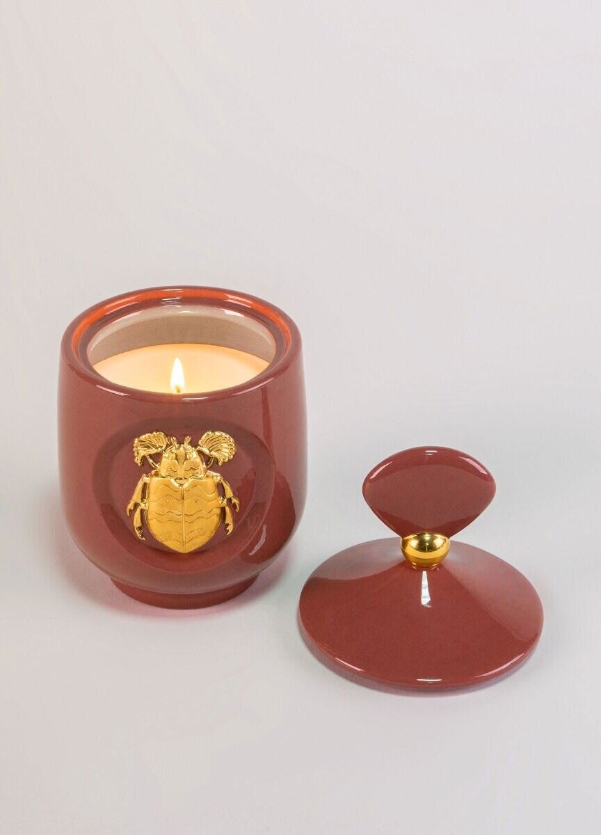 Świeca Luxurious Animals Scarab. Światło księżyca.