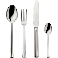 Zestaw posrebrzanych sztućców 24 el.