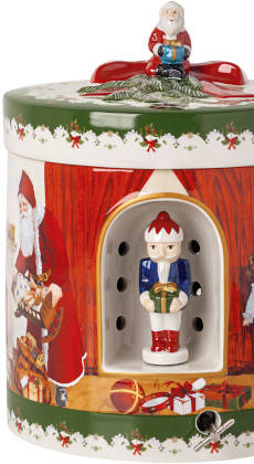 Lampion pozytywka św. Mikołaj