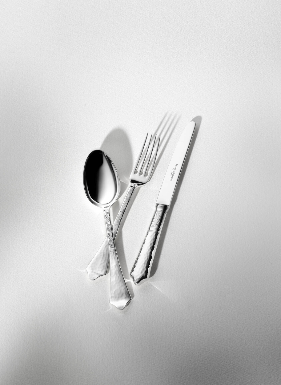 Zestaw posrebrzanych sztućców 30 el.