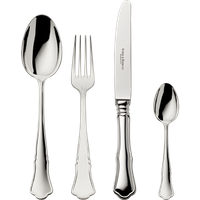 Zestaw posrebrzanych sztućców 24 el.