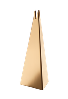 Figura Szachowa srebrna Hetman ze złoceniem