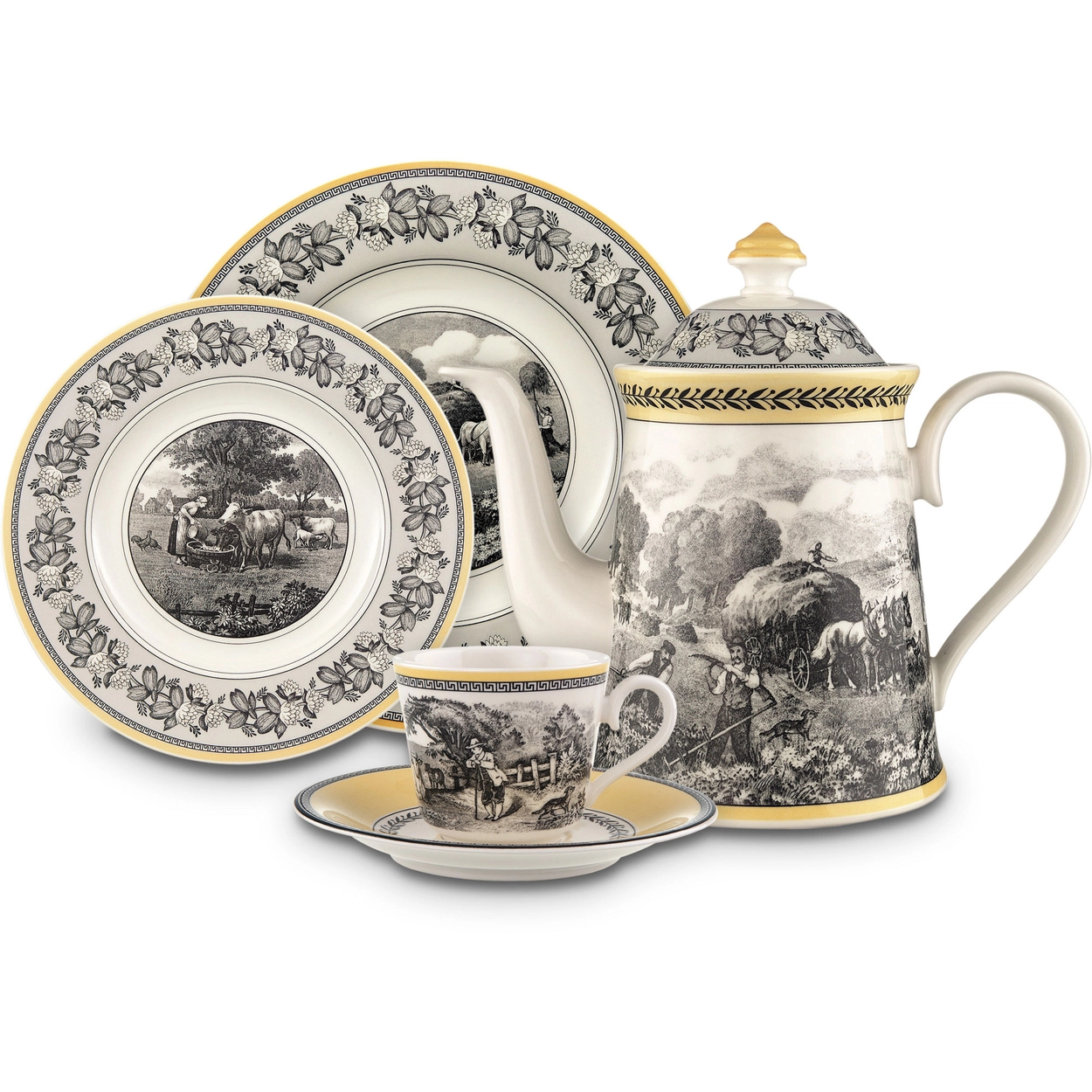 Zestaw porcelany do indywidualnej kreacji Audun