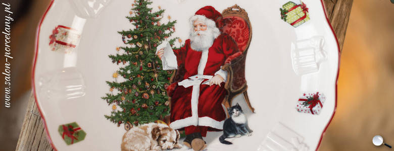 Miska św. Mikołaj z listem