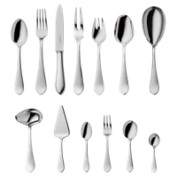 Zestaw posrebrzanych sztućców 69 el.