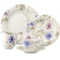 Zestaw porcelany do indywidualnej kreacji Mariefleur Gris