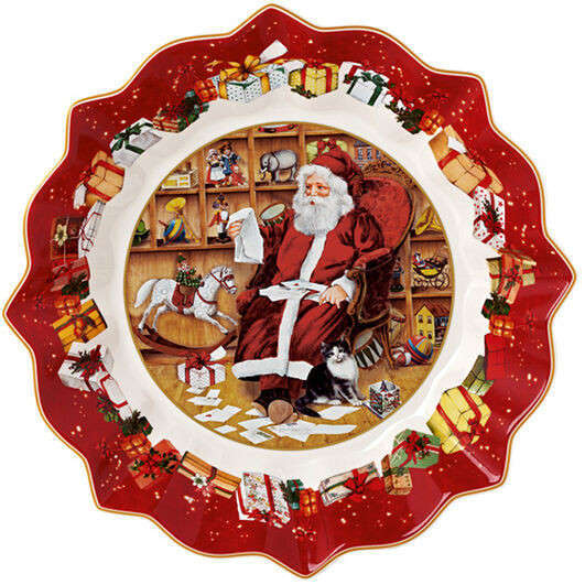 Miska duża św. Mikołaj z listami