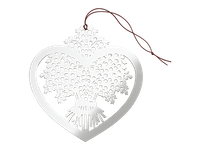 Ozdoba świąteczna posrebrzana Wiązka Zboża