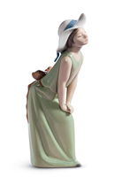 Dziewczyna w słomianym kapeluszu