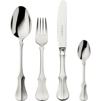 Zestaw posrebrzanych sztućców 24 el.