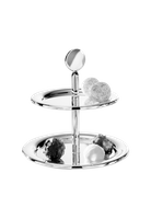 Etażerka posrebrzana