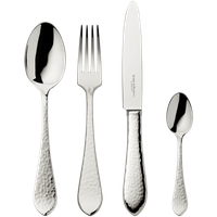 Zestaw srebrnych sztućców 24 el.