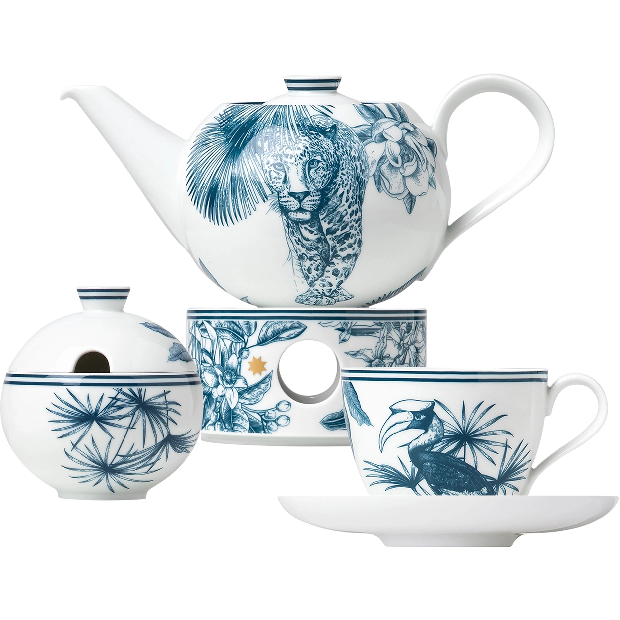 Zestaw porcelany Paraiso Blue