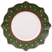 Talerz płaski zielony