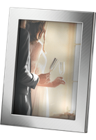 Ramka na zdjęcia srebrna 13x18 Hatched