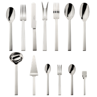 Zestaw srebrnych sztućców 69 el.