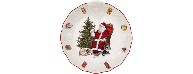 Miska św. Mikołaj z listem