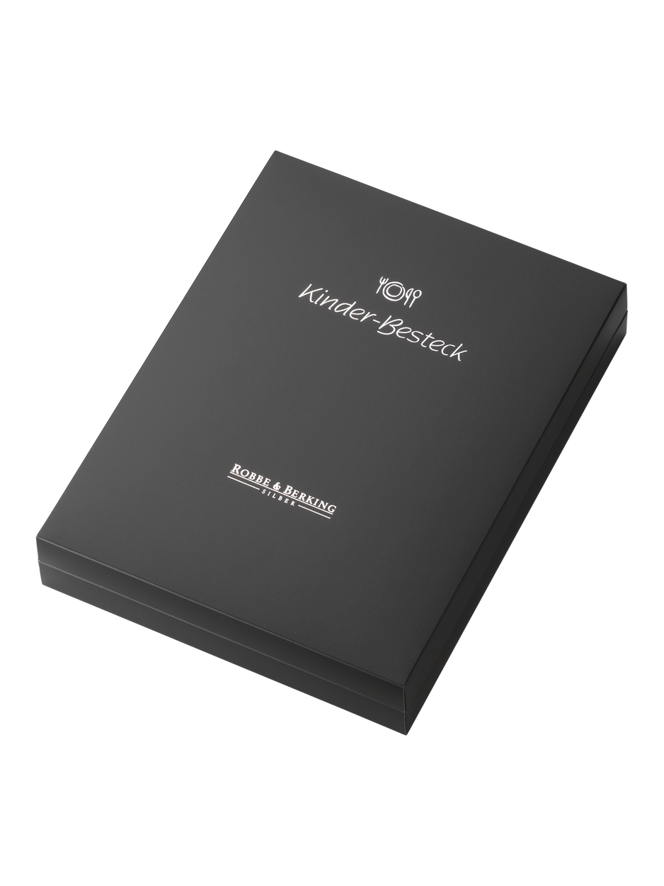 Zestaw posrebrzanych sztućców dziecięcych 3 el.