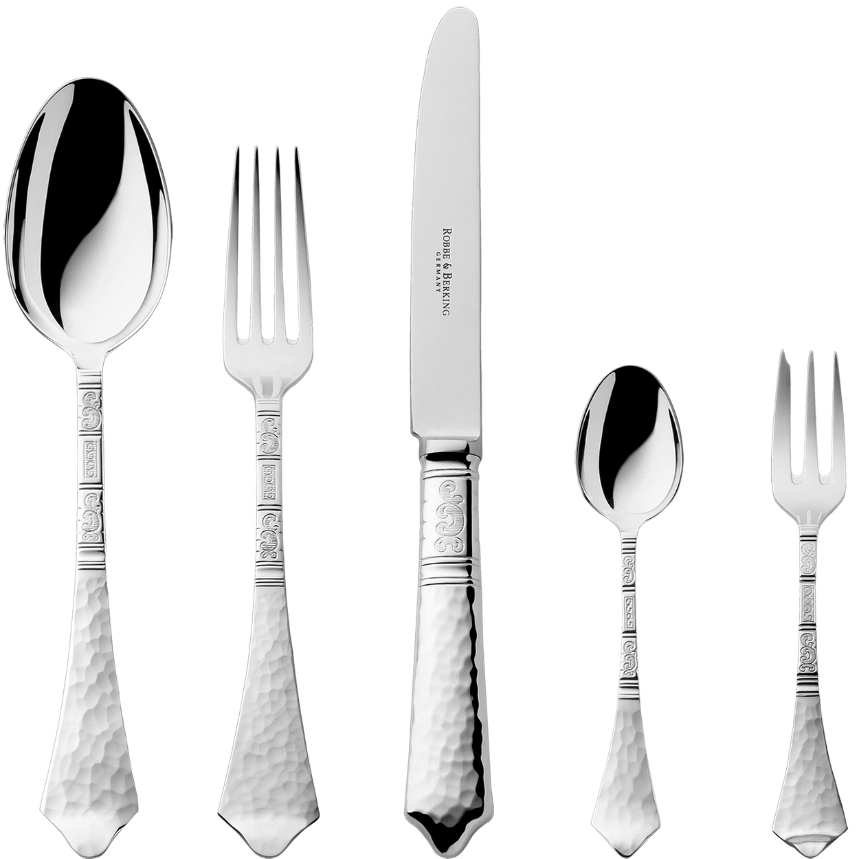 Zestaw posrebrzanych sztućców 30 el.