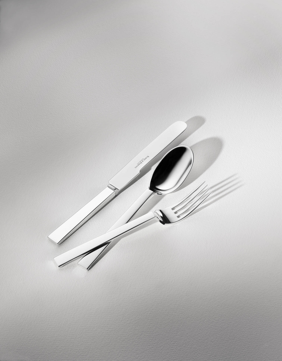 Zestaw srebrnych sztućców 4 el.