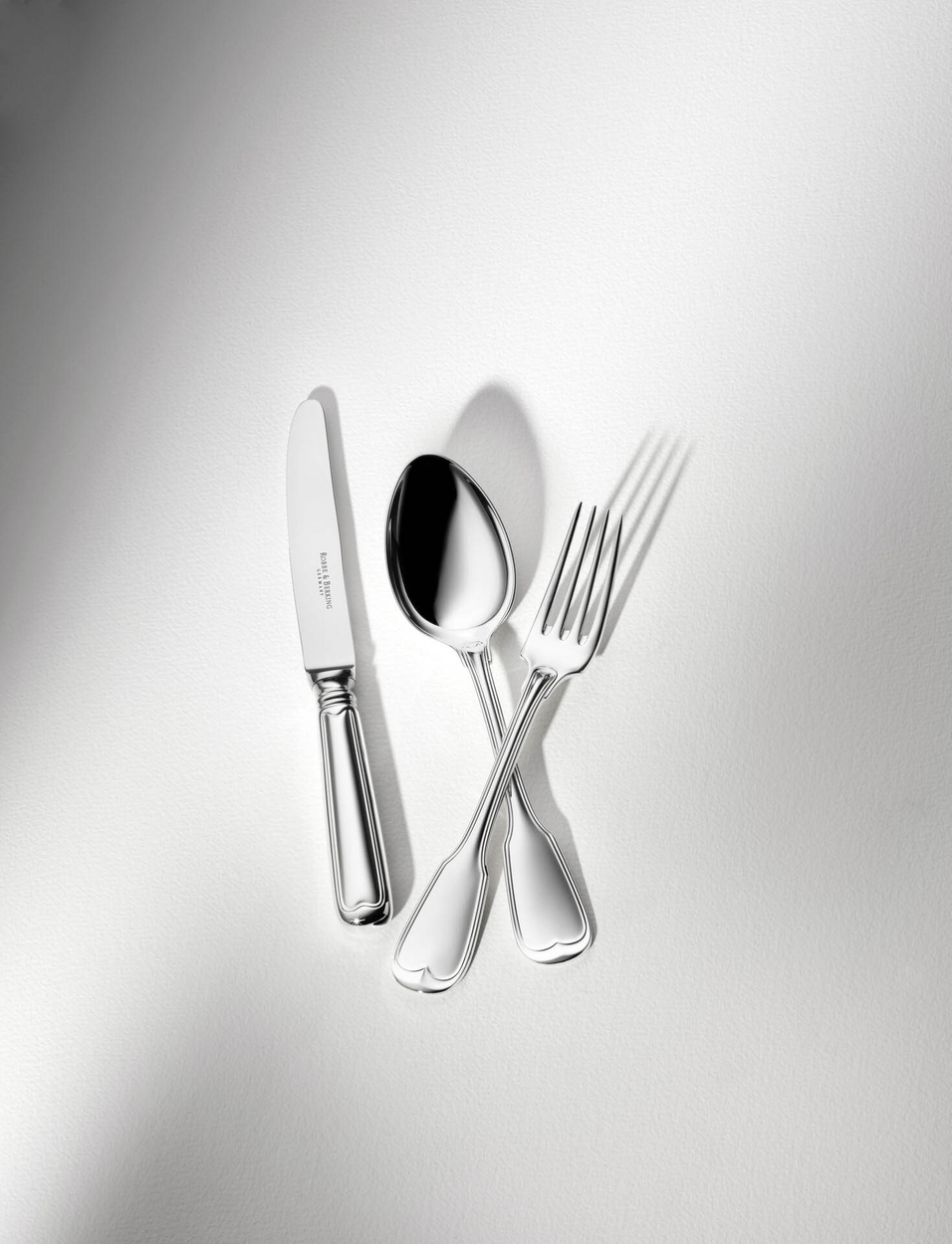 Zestaw posrebrzanych sztućców dziecięcych 3 el.